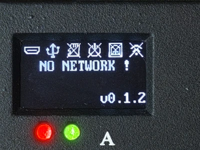 连接HDMI,显示屏显示